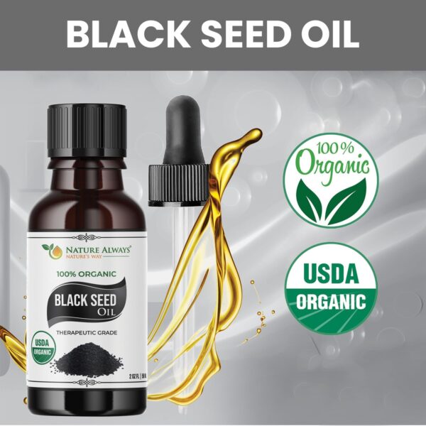 Nature Always' Organic Black Seed Essential Oil