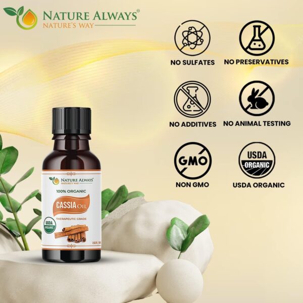 Nature Always' Organic Cassia Essential Oil