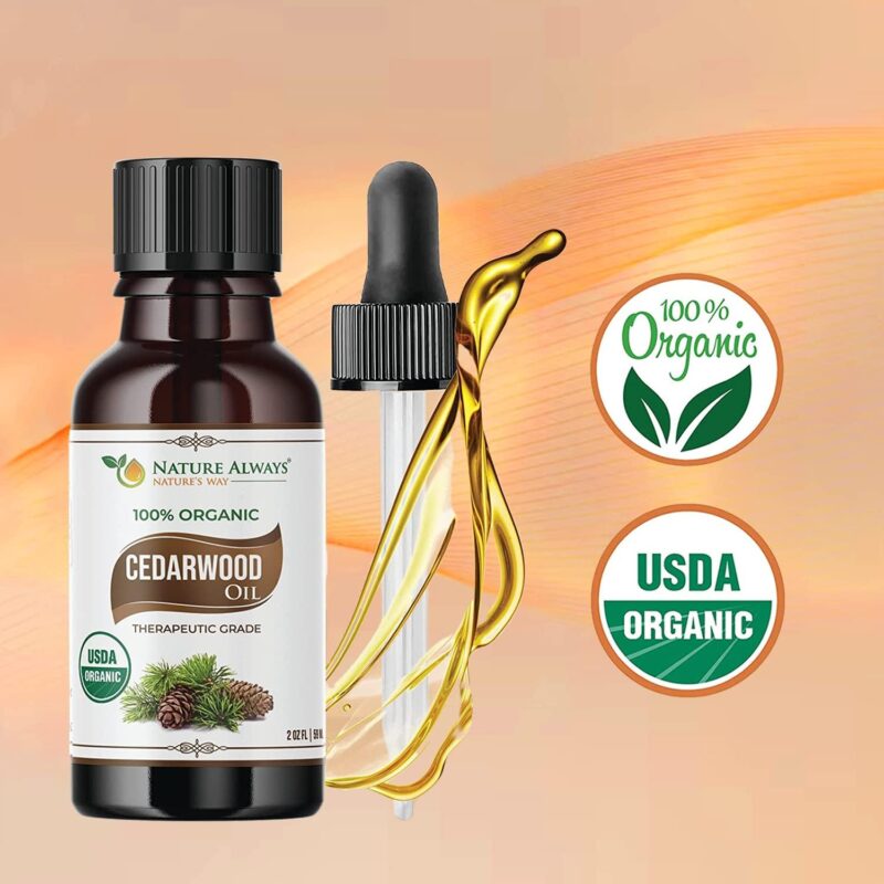 Nature Always' Organic Cedarwood Essential oil