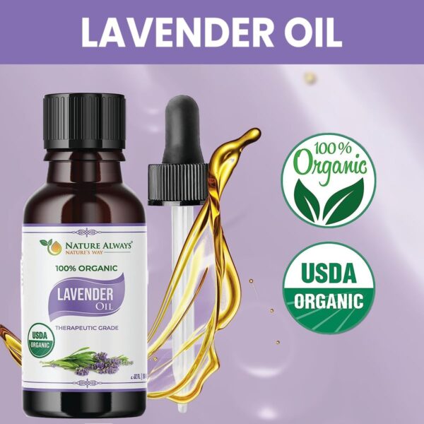 Nature Always' Organic Lavender Essential Oil