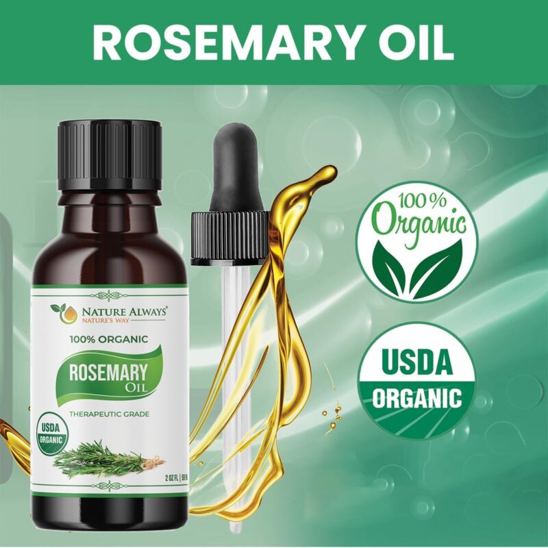 Nature Always' Organic Rosemary Essential Oil